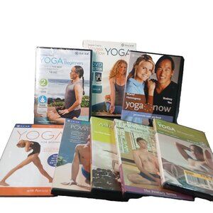 9 DVDS Yoga Mixed Lot Gaiam Rodney Yees Ashtanga Yoga Vinyasa Fiow New and Used